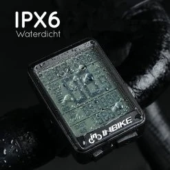 Amenzo© Fietscomputer Draadloos - Kilometerteller - NL Handleiding - Draadloze En Waterdichte Snelheidsmeter - Makkelijke Bevestiging - Fiets GPS - Zwart - Racefiets -Fietsenwinkel 1200x1200 1004