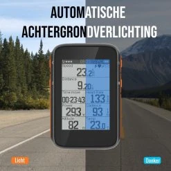 LHP BC200 Fietscomputer Draadloos 3-in-1 Bundel - Hartslagmeter Borstband - Cadanssensor - Kilometerteller GPS - 80+ Functies - 2.4 Inch LCD Scherm - Bluetooth & ANT+ -Fietsenwinkel 1200x1200 1010