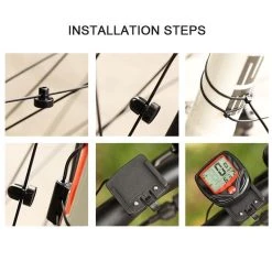 Merkloos Fiets Computer Met LCD Kilometerstand Snelheidsmeter -Fietsenwinkel 1200x1200 1014