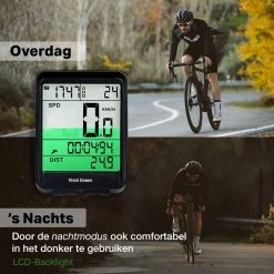 Vivid Green Draadloze Fietscomputer Snelheidsmeter - Mountainbike - Kilometerteller - Fiets Accessoires - Racefiets - Draadloos 12 Vivid Green Draadloze Fietscomputer Snelheidsmeter - Mountainbike - Kilometerteller - Fiets Accessoires - Racefiets - Draadloos -Fietsenwinkel 1200x1200 1024