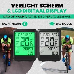 Strex Draadloze Fietscomputer - 17 Functies - Extra Groot Scherm - Draadloze Fiets Computer Draadloos Waterdicht - NL Handleiding -Fietsenwinkel 1200x1200 1035