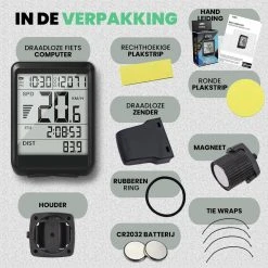 Strex Draadloze Fietscomputer - 17 Functies - Extra Groot Scherm - Draadloze Fiets Computer Draadloos Waterdicht - NL Handleiding -Fietsenwinkel 1200x1200 1037