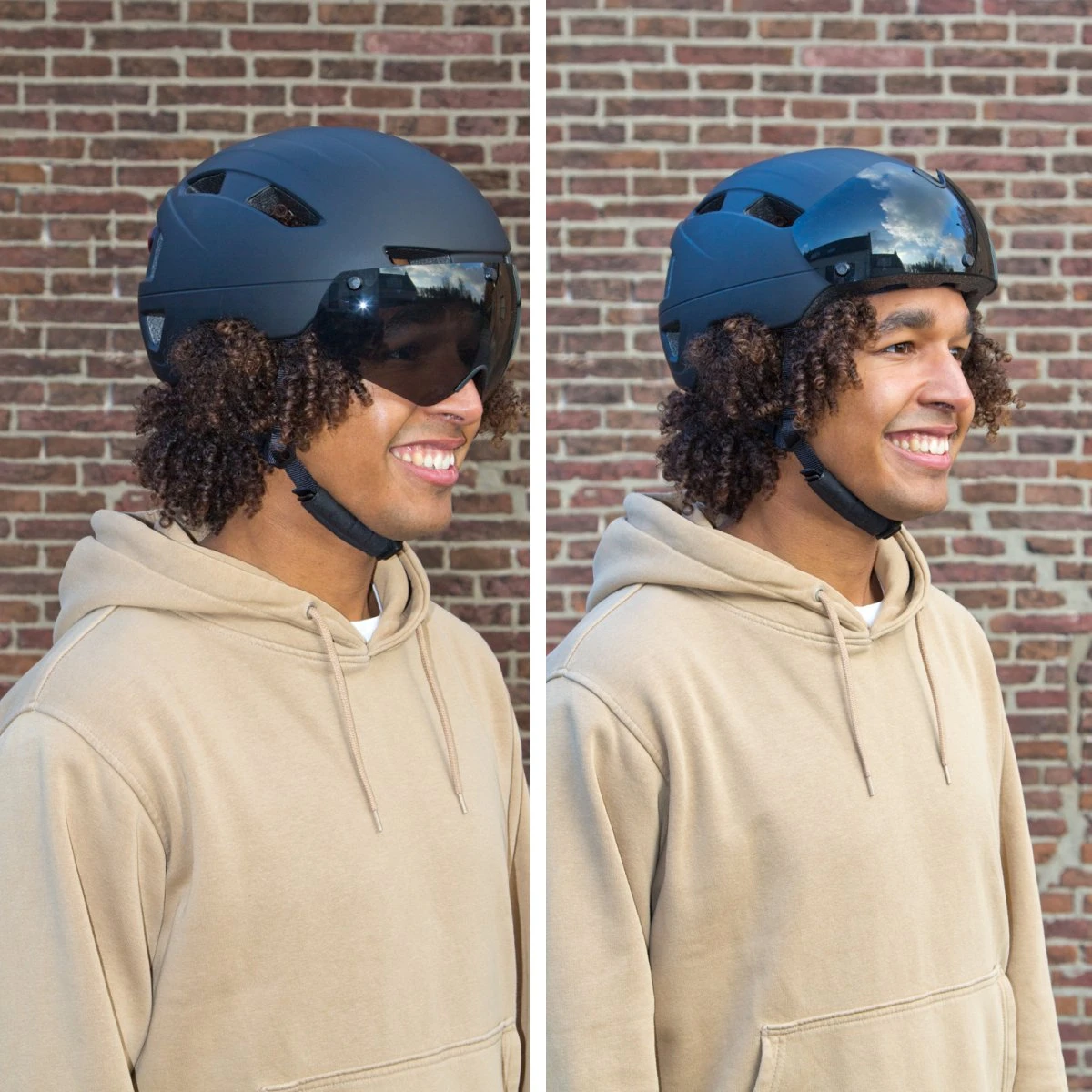 GOOFF® PILOT 3 In 1 Snorscooterhelm Met Afneembaar Vizier - Matzwart - Lichtgewicht Snorfiets Helm - NTA Gecertificeerd Speed Pedelec Helm - Geschikt Voor Blauw Kenteken Snorscooter En Snorfiets - Maat L - Voor Vrouwen En Mannen 16 GOOFF® PILOT 3 In 1 Snorscooterhelm Met Afneembaar Vizier - Matzwart - Lichtgewicht Snorfiets Helm - NTA Gecertificeerd Speed Pedelec Helm - Geschikt Voor Blauw Kenteken Snorscooter En Snorfiets - Maat L - Voor Vrouwen En Mannen - Afbeelding 14