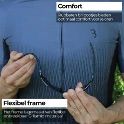 BBB Cycling FullView Fietsbril - Frameless Zonnebril - Wielrenbril Met 3 Lenzen - Glanzend Zwart - BSG-63 -Fietsenwinkel 1200x1200 170