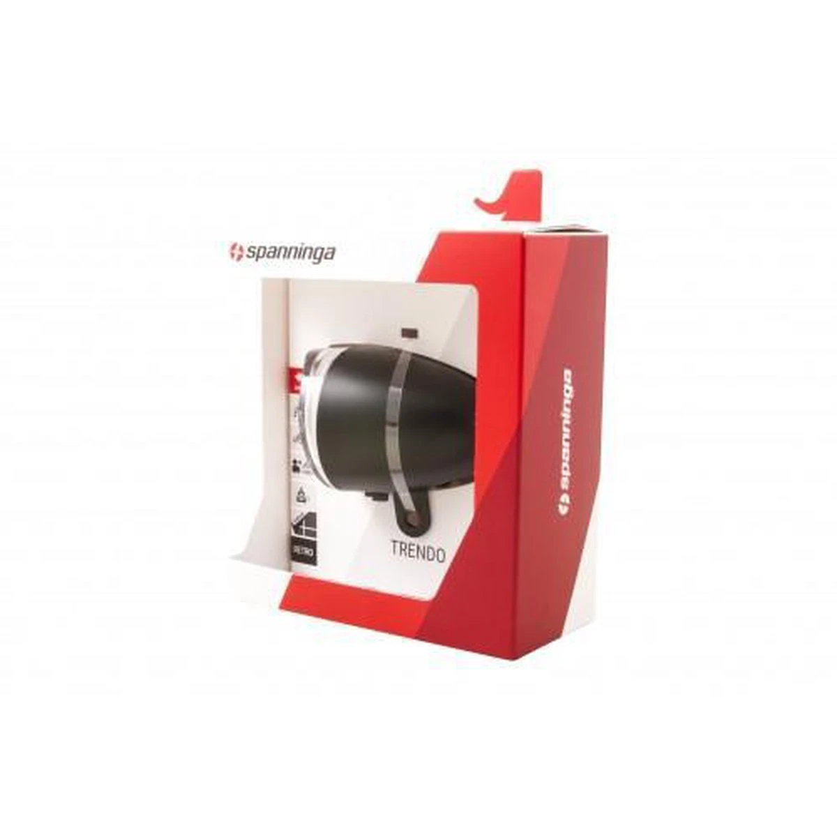 Spanninga Trendo Fiets Koplamp - 10 Lux - Batterij 7 Spanninga Trendo Fiets Koplamp - 10 Lux - Batterij - Afbeelding 5