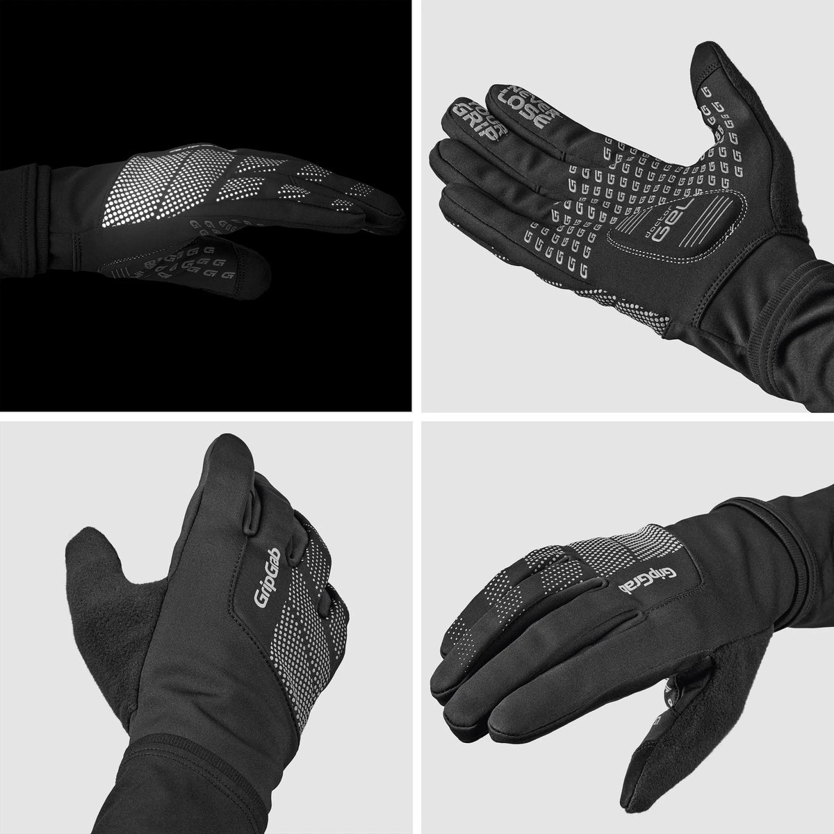 GripGrab - Ride Windproof Lente Herfst Fietshandschoenen Lange Vinger - Zwart - Unisex - Maat L 7 GripGrab - Ride Windproof Lente Herfst Fietshandschoenen Lange Vinger - Zwart - Unisex - Maat L - Afbeelding 5