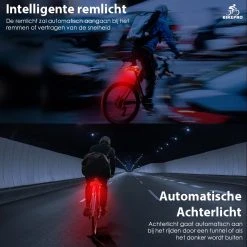 BikePro Fiets Achterlicht 2.0 Met Alarm En Richtingaanwijzer - IP54 Waterdicht - USB Oplaadbaar -Fietsenwinkel 1200x1200 327