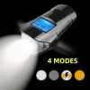 Voorlicht Fiets - Fietslicht - Led Voorlamp - 500 Lumen - Usb Oplaadbaar - Waterdicht - Koplamp Fiets - Snelheidsmeter - Claxon - Vier Standen -Fietsenwinkel 1200x1200 329