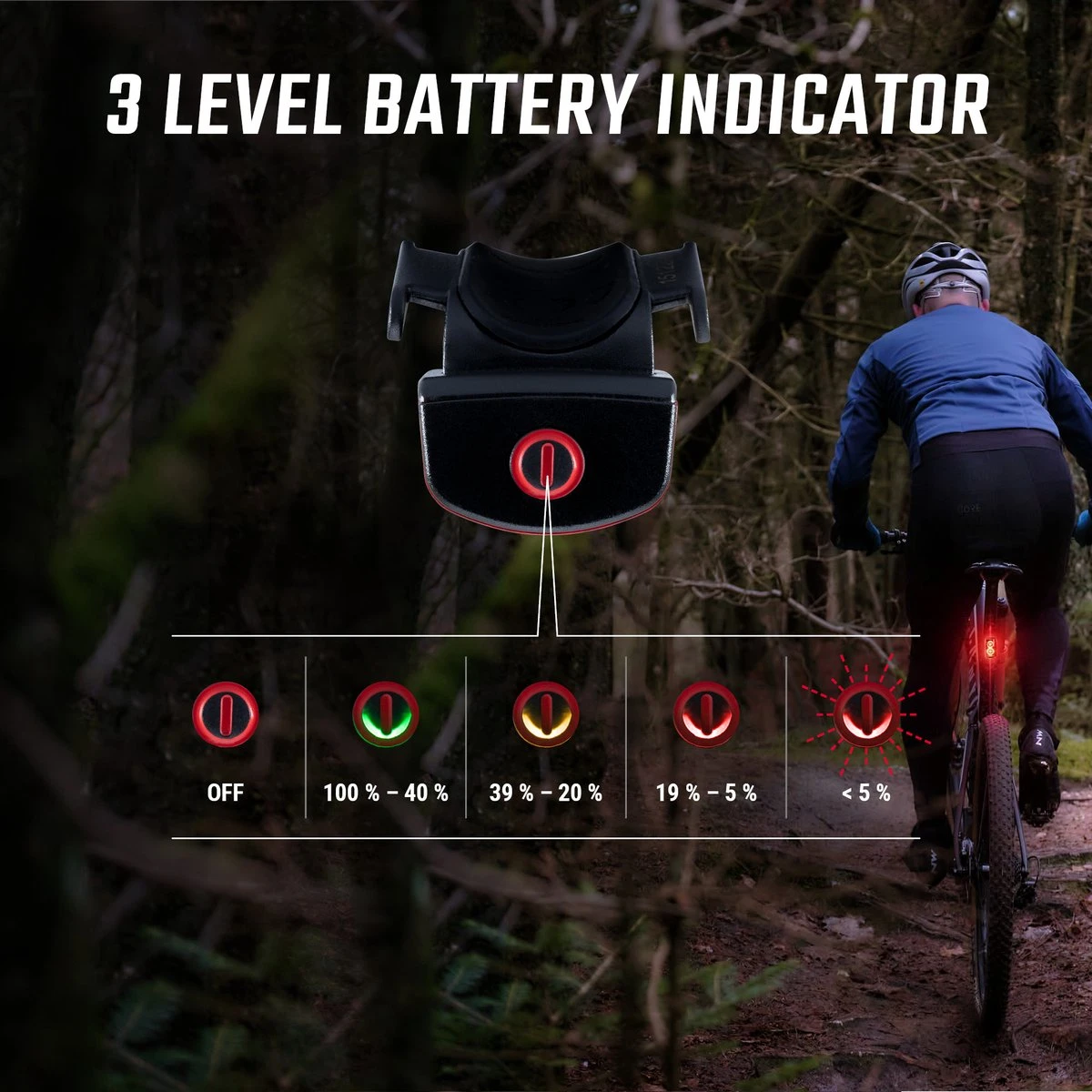 Sigma BUSTER RL 80 Flash USB Fiets Achterlicht - 80 Lumen - Oplaadbaar 16 Sigma BUSTER RL 80 Flash USB Fiets Achterlicht - 80 Lumen - Oplaadbaar - Afbeelding 14