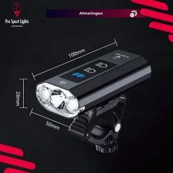 Fietslamp 1200 Lumen Fietsverlichting Pro Sport Lights Performance - Koplamp USB Oplaadbaar - Voorlicht Fietsverlichting -Fietsenwinkel 1200x1200 358