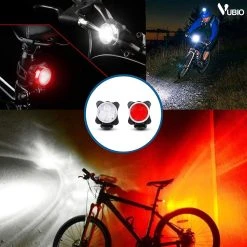 VUBIO LED Fietsverlichting USB Oplaadbaar - Waterdichte Fietslampjes 16 VUBIO LED Fietsverlichting USB Oplaadbaar - Waterdichte Fietslampjes -Fietsenwinkel 1200x1200 375