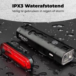 PRO LED 2022 Fietsverlichting Set - Racefiets Verlichting - Voorlicht En Achterlicht - Fietsaccessoires - USB Oplaadbaar - IP65 Waterdicht -Fietsenwinkel 1200x1200 385