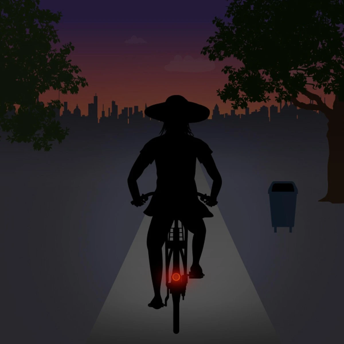 Spanninga O-Guard Fiets Achterlicht - Batterij 16 Spanninga O-Guard Fiets Achterlicht - Batterij - Afbeelding 14