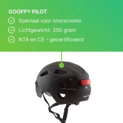 GOOFF® PILOT 3 In 1 Snorscooterhelm Met Afneembaar Vizier - Matzwart - Lichtgewicht Snorfiets Helm - NTA Gecertificeerd Speed Pedelec Helm - Geschikt Voor Blauw Kenteken Snorscooter En Snorfiets - Maat XL - Voor Vrouwen En Mannen -Fietsenwinkel 1200x1200 42