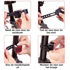 Esioh® Oplaadbare Fietslamp Led Set Wit En Rood – Oplaadbare Fietsverlichting USB – Fietslampjes Voorlicht En Achterlicht -Fietsenwinkel 1200x1200 432