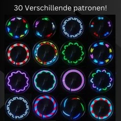Spaakverlichting- Spaakverlichting Met Bewegingssenor- Spaakverlichting Kinderfiets- LED Voor Wiel- Waterdicht- 32 Verschillende Patronen- Makkelijk Te Installeren -Fietsenwinkel 1200x1200 443