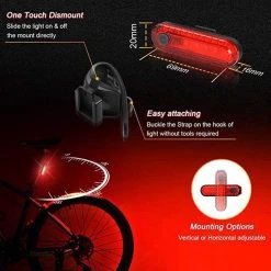 FIEZIO Fietsverlichting - USB Oplaadbaar LED Fietslampen – Waterdicht -Fietsenwinkel 1200x1200 450