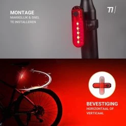 TIKKENS LED Fietsverlichting Set - Fietslamp USB Oplaadbaar - Fietslampjes Voorlicht & Achterlicht - Waterdicht – Zwart 15 TIKKENS LED Fietsverlichting Set - Fietslamp USB Oplaadbaar - Fietslampjes Voorlicht & Achterlicht - Waterdicht – Zwart -Fietsenwinkel 1200x1200 463