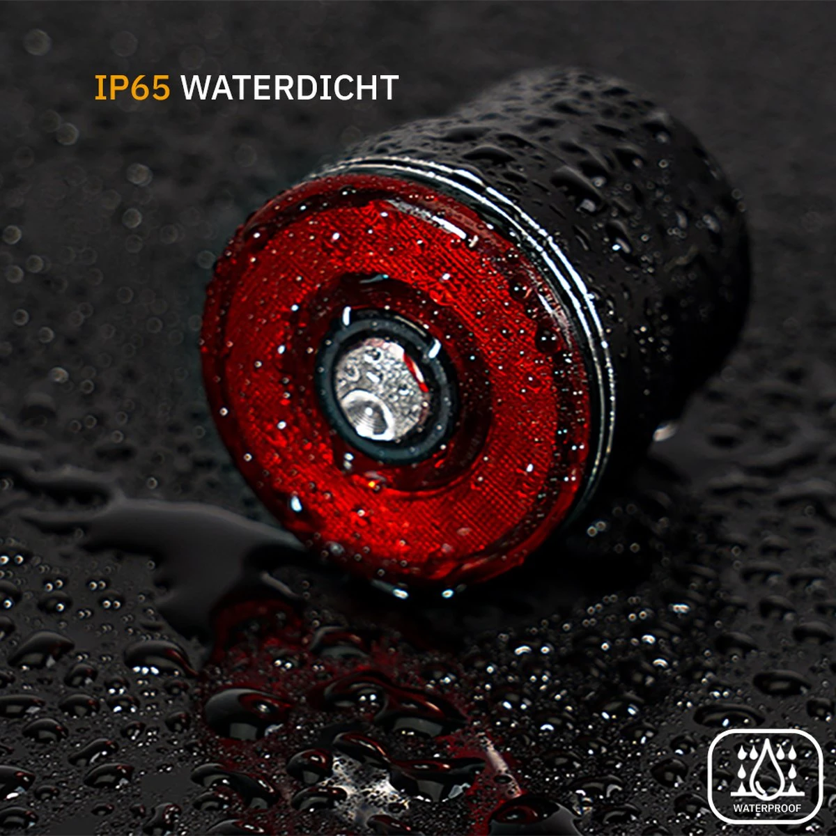 Lightyourbike ® BRAKE - Achterlicht Racefiets, Mountainbike & Stadsfiets - Slim Remlicht - LED & Oplaadbaar 8 Lightyourbike ® BRAKE - Achterlicht Racefiets, Mountainbike & Stadsfiets - Slim Remlicht - LED & Oplaadbaar - Afbeelding 6