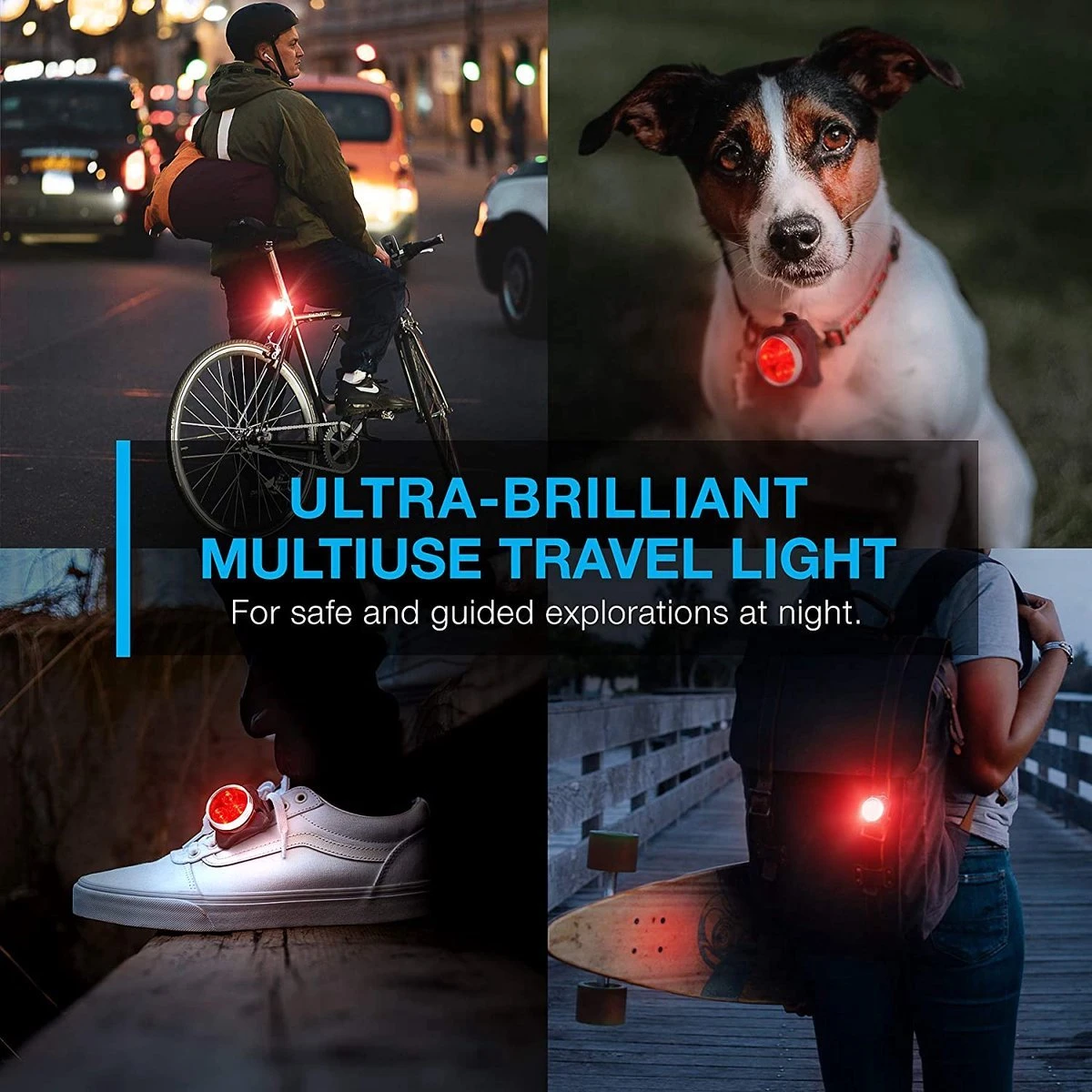 BOTC Fietsverlichting USB Oplaadbaar - Oplaadbare USB Led Fietslamp - Voorlicht & Achterlicht - Waterdicht 6 BOTC Fietsverlichting USB Oplaadbaar - Oplaadbare USB Led Fietslamp - Voorlicht & Achterlicht - Waterdicht - Afbeelding 4