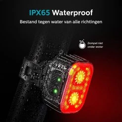 Inlustro Fietslamp Set - Voorlicht / Achterlicht - LED Fietslampjes Rood En Wit - Fietslicht Koplamp - Waterdicht - USB Oplaadbaar 15 Inlustro Fietslamp Set - Voorlicht / Achterlicht - LED Fietslampjes Rood En Wit - Fietslicht Koplamp - Waterdicht - USB Oplaadbaar -Fietsenwinkel 1200x1200 527