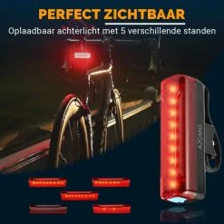 AXIMO Fietsverlichting 500 Lumen - Fietslamp USB Oplaadbaar LED - Voorlicht En Achterlicht - Fietslicht Set -Fietsenwinkel 1200x1200 545