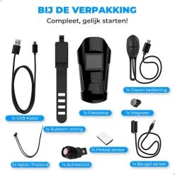 Seidon™ - Fietslamp - Fietsverlichting - Fietslampjes - Fiets Snelheidsmeter - LED Display - Klok - Fietsbel -Fietsenwinkel 1200x1200 604