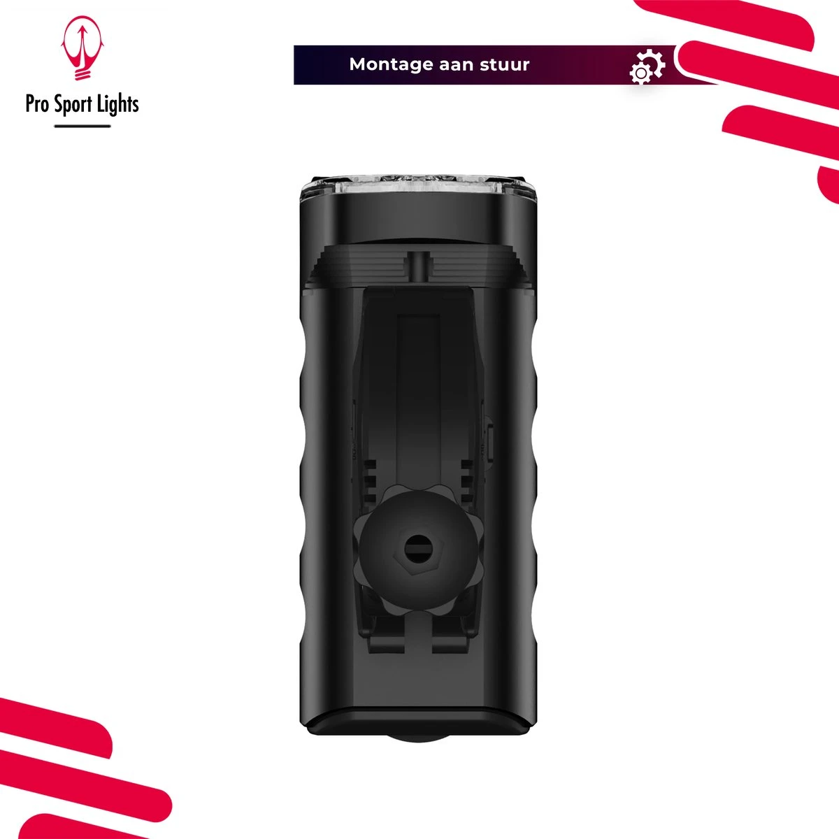 Pro Sport Lights Performance 1800 Lumen Fietslamp Voorlicht - Fietsverlichting USB Oplaadbaar - Koplamp Fiets - LED Racefiets / Mountainbike 8 Pro Sport Lights Performance 1800 Lumen Fietslamp Voorlicht - Fietsverlichting USB Oplaadbaar - Koplamp Fiets - LED Racefiets / Mountainbike - Afbeelding 7