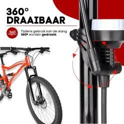 RYER Fietspomp Pro - Drukmeter - Inclusief Banden Reparatieset 19 RYER Fietspomp Pro - Drukmeter - Inclusief Banden Reparatieset -Fietsenwinkel 1200x1200 639