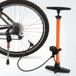 Strex Fietspomp - Drukmeter - 11 Bar – Bal Pomp - Oranje -Fietsenwinkel 1200x1200 670