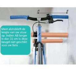 Fiets Ophangsysteem Van Massief Beukenhout | 2 Stuks | 32cm | Ophangbeugel | Muurbeugel Fiets | &ERGY -Fietsenwinkel 1200x1200 699