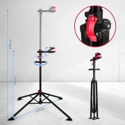 LifeGoods Fiets Montagestandaard - Fietsreparatie Racefiets / MTB - Incl. Stuurhouder - Zwart/Rood 15 LifeGoods Fiets Montagestandaard - Fietsreparatie Racefiets / MTB - Incl. Stuurhouder - Zwart/Rood -Fietsenwinkel 1200x1200 710