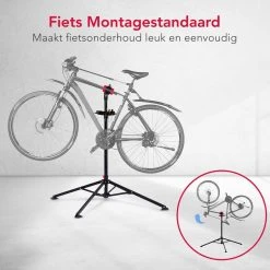 LifeGoods Fiets Montagestandaard - Fietsreparatie Racefiets / MTB - Incl. Stuurhouder - Zwart/Rood 17 LifeGoods Fiets Montagestandaard - Fietsreparatie Racefiets / MTB - Incl. Stuurhouder - Zwart/Rood -Fietsenwinkel 1200x1200 711