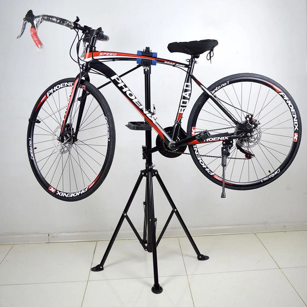 4toolz Stevige Montagestandaard Fiets 2.0 - 30kg Max - Roterend 10 4toolz Stevige Montagestandaard Fiets 2.0 - 30kg Max - Roterend - Afbeelding 8