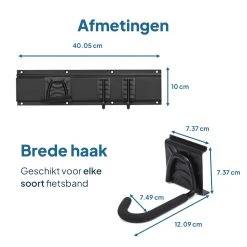 SODEAL Fiets Ophangsysteem - Fietshaak - Fiets Ophangbeugel - Muurbeugel Fiets - Fietsenrek - Fietsbeugel -Fietsenwinkel 1200x1200 736