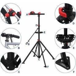 Merkloos Decopatent® Sterke Montagestandaard Fiets - 360° Draaibaar - Verstelbaar + Gereedschapsbakje - Fiets Montage Reparatie Standaard 25 Merkloos Decopatent® Sterke Montagestandaard Fiets - 360° Draaibaar - Verstelbaar + Gereedschapsbakje - Fiets Montage Reparatie Standaard -Fietsenwinkel 1200x1200 761