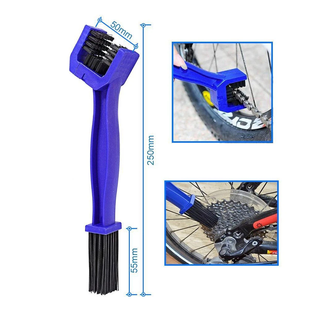 MMOBIEL 4x Kettingreiniger En Versnelling Reinigings Gereedschap - Voor Motor En Fiets 7 MMOBIEL 4x Kettingreiniger En Versnelling Reinigings Gereedschap - Voor Motor En Fiets - Afbeelding 5