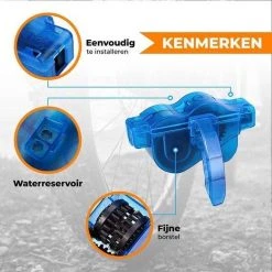Merkloos Fietsketting Reiniger - Ketting Schoonmaken - Kettingborstel - Fiets Schoonmaak Set - Ontvetter Fiets - Kettingreiniger - Fietsketting Smeermiddel - Fiets Accessoires - Fietsgereedschap - Cadeau Voor Man -Vrouwen- Sinterklaas Cadeautjes -Fietsenwinkel 1200x1200 791