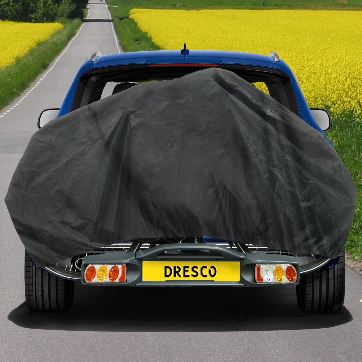 Dresco Fietshoes Voor 1 Fiets | Waterdicht | 200x72x98cm | Voor Fietsendrager En Stalling 3 Dresco Fietshoes Voor 1 Fiets | Waterdicht | 200x72x98cm | Voor Fietsendrager En Stalling - Afbeelding 2