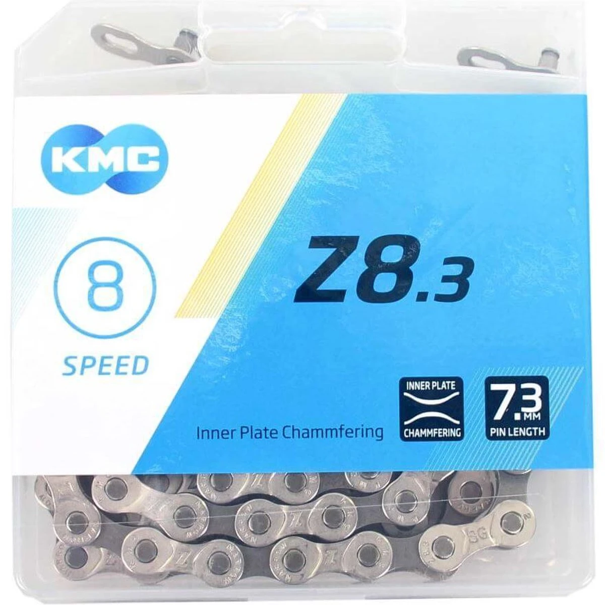 KMC Z8S - Fietsketting - 6/7/8 Speed - 114 Schakels - Zilver 3 KMC Z8S - Fietsketting - 6/7/8 Speed - 114 Schakels - Zilver