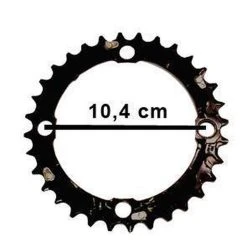 Kettingblad 32T Shimano Deore FC-M480 - Zwart -Fietsenwinkel 1200x1200 830