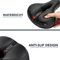 Achaté Fietszadel - Unisex - Extra Comfortabel - Ventilerend - Incl. Zadelhoes En Installatiemateriaal -Fietsenwinkel 1200x1200 842