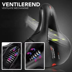 Achaté Fietszadel - Unisex - Extra Comfortabel - Ventilerend - Incl. Zadelhoes En Installatiemateriaal -Fietsenwinkel 1200x1200 843