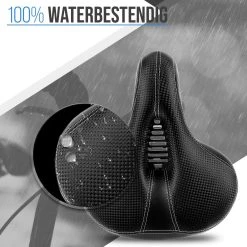 Strex Fietszadel - Unisex - Extra Comfortabel - Ventilerend - Incl. Zadelhoes -Fietsenwinkel 1200x1200 858