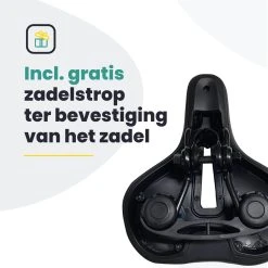 Voltano Dames Fietszadel - Zwart - Uitsparing - Waterdicht - Elastomeer Vering - Gratis Zadelstrop 13 Voltano Dames Fietszadel - Zwart - Uitsparing - Waterdicht - Elastomeer Vering - Gratis Zadelstrop -Fietsenwinkel 1200x1200 868