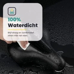 Voltano Dames Fietszadel - Zwart - Uitsparing - Waterdicht - Elastomeer Vering - Gratis Zadelstrop 17 Voltano Dames Fietszadel - Zwart - Uitsparing - Waterdicht - Elastomeer Vering - Gratis Zadelstrop -Fietsenwinkel 1200x1200 870