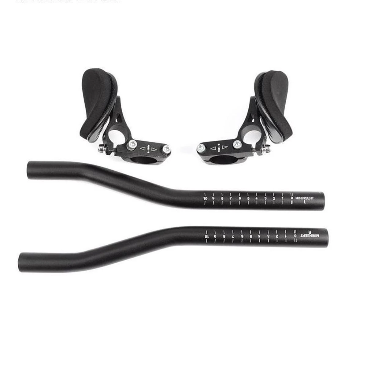 Tijdritstuur Alu Ø31,8mm | Adapter Voor Ø25,4mm | Aero | Triathlon Stuur | Opzetstuur | Wielrennen | Racefiets 7 Tijdritstuur Alu Ø31,8mm | Adapter Voor Ø25,4mm | Aero | Triathlon Stuur | Opzetstuur | Wielrennen | Racefiets - Afbeelding 5