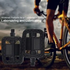 Fietspedalen - Anti Slip - Trappers Voor Fiets Met Reflector - 1.4 Mm Schroefdraad Zwart -Fietsenwinkel 1200x1200 916