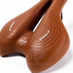 Voltano Sport Trekking Fietszadel - Comfortabel Gel Zadel - Met Uitsparing - Inclusief Zadelstrop - 100% Waterdicht - Unisex - Bruin -Fietsenwinkel 1200x1200 956