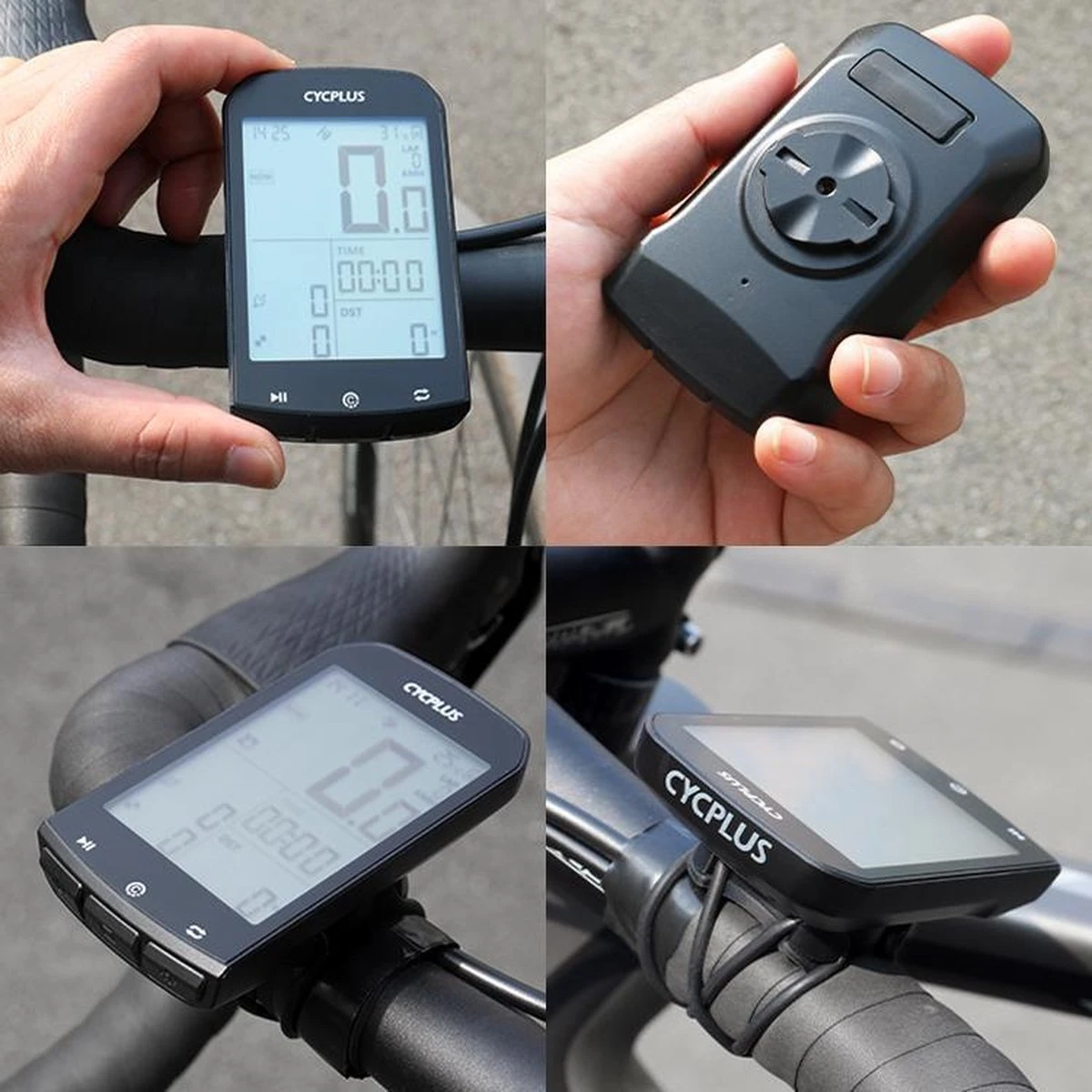 Cycplus Fietscomputer Draadloos - Bluetooth 4.0 Fietscomputer - Nauwkeurige GPS - Inclusief Stuurhouder - Ondersteund Strava App - Waterdicht - 2.9inch Scherm Met Achtergrondverlichting - Kilometerteller - Fietsnavigatie 5 Cycplus Fietscomputer Draadloos - Bluetooth 4.0 Fietscomputer - Nauwkeurige GPS - Inclusief Stuurhouder - Ondersteund Strava App - Waterdicht - 2.9inch Scherm Met Achtergrondverlichting - Kilometerteller - Fietsnavigatie - Afbeelding 3